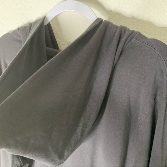 Skims Mens dark gray full zip hooded sweater XL - Picture 9 of 9